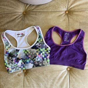 Reebok Purple Sports Bra